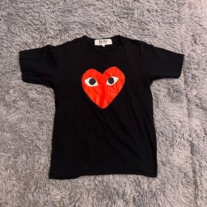 CDG Play Red Heart T-shirt